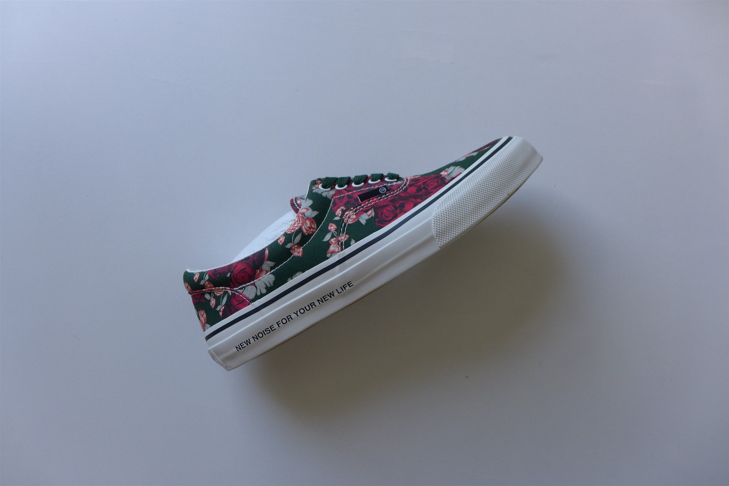 Undercover Floral Canvas Sneakers.