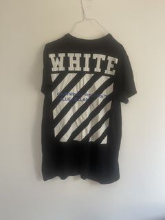 Off white blue 2024 collar t shirt