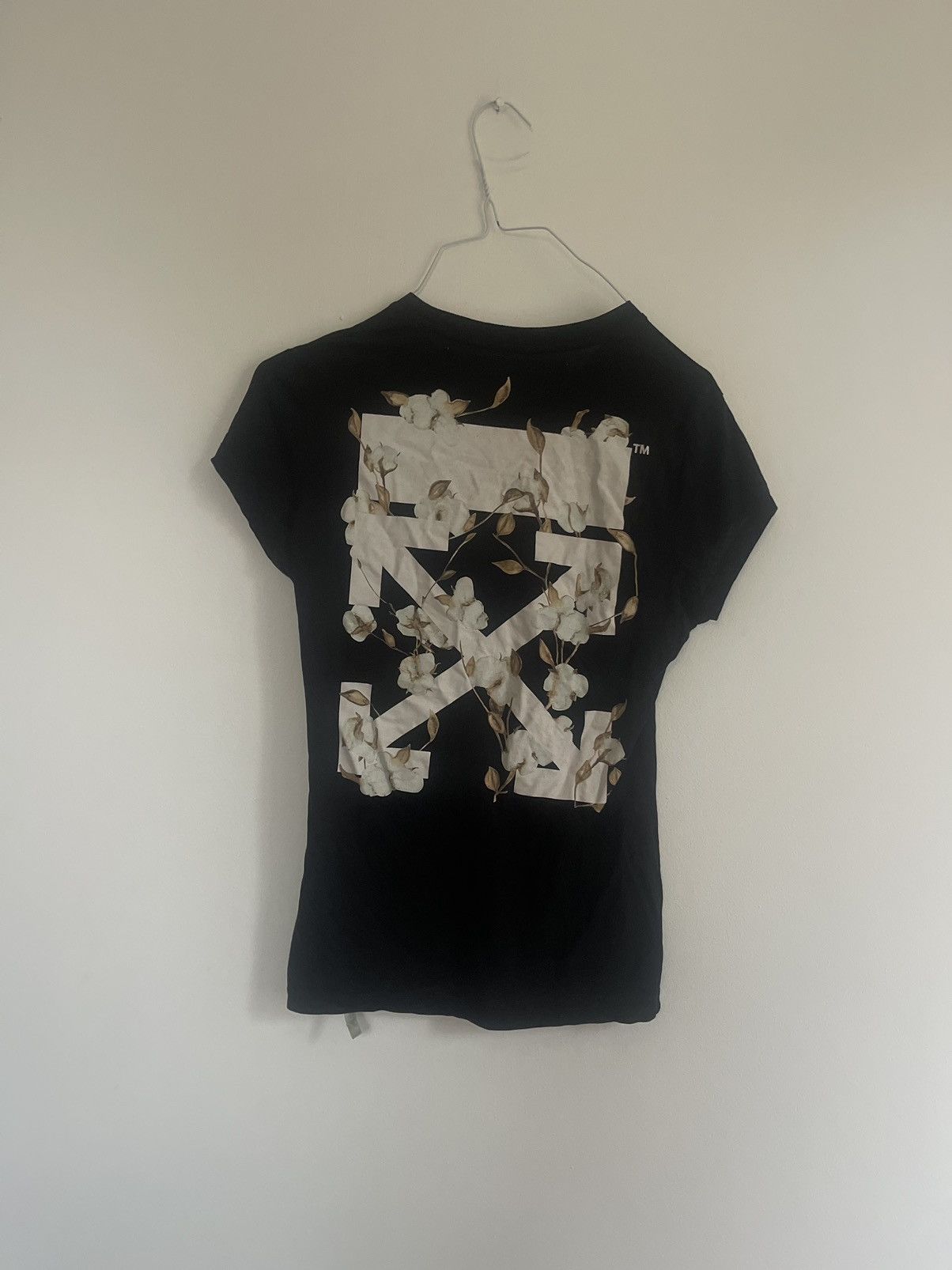 Off-White Off white Floral Arrow Print TEE Size XS / US 0-2 / IT 36-38 - 1 Thumbnail