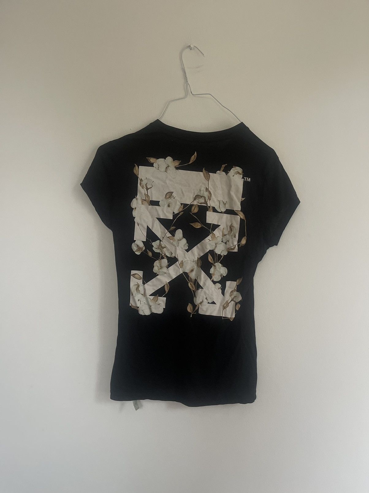 Off-White Off white Floral Arrow Print TEE Size XS / US 0-2 / IT 36-38 - 3 Thumbnail