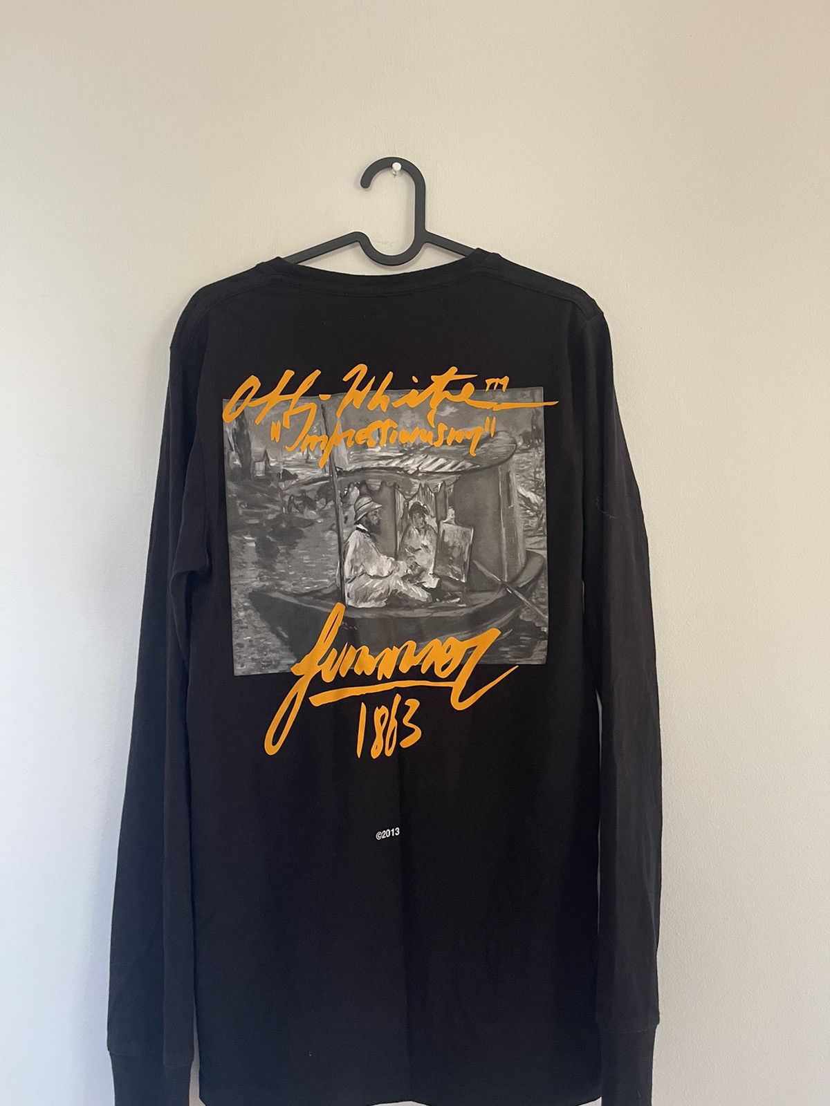 Off white Impressionism Long sleeve TEE