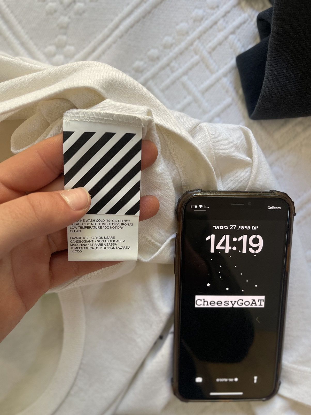 Off white dondi TEE