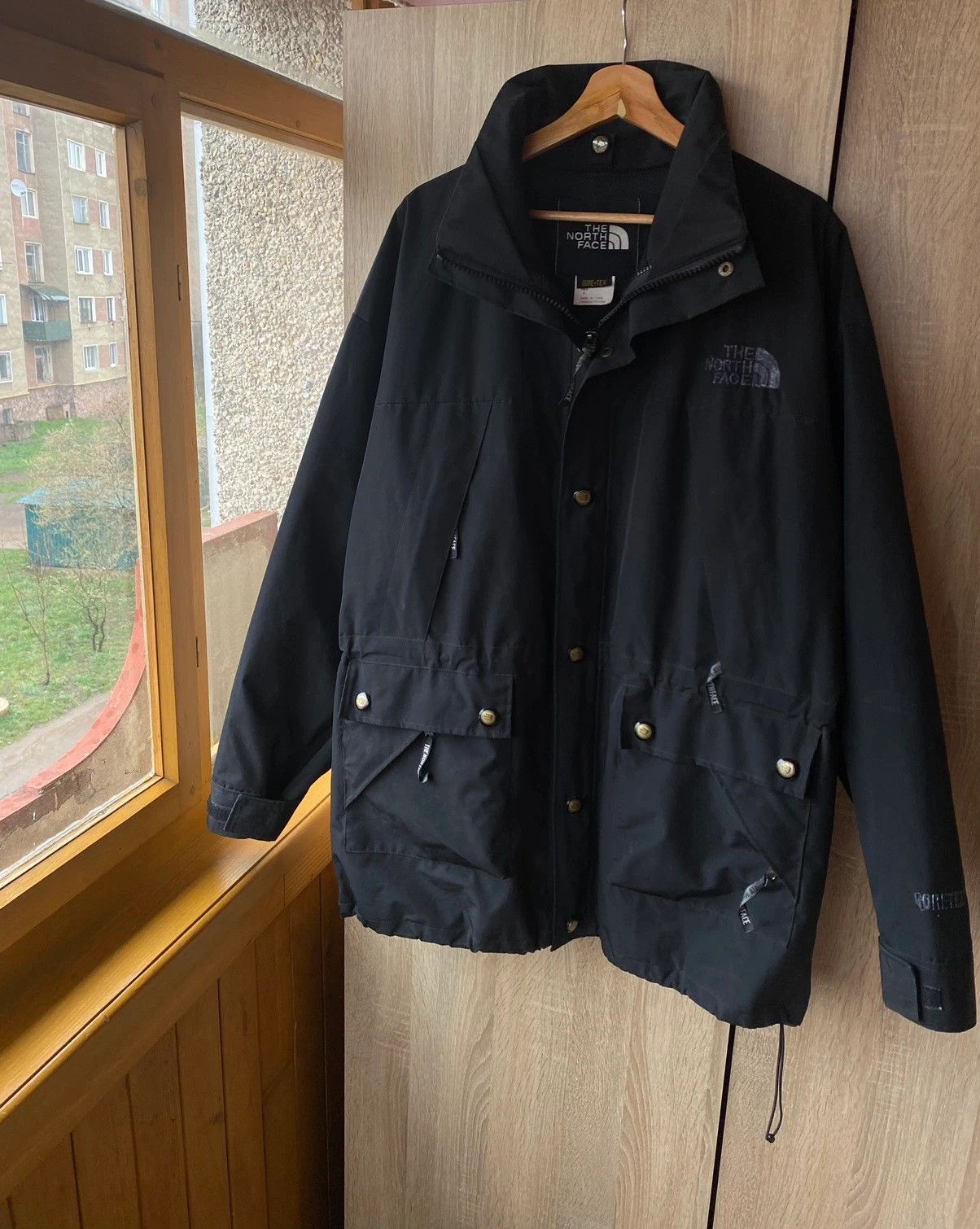 Vintage The North Face Rare GoreTex Black Jacket