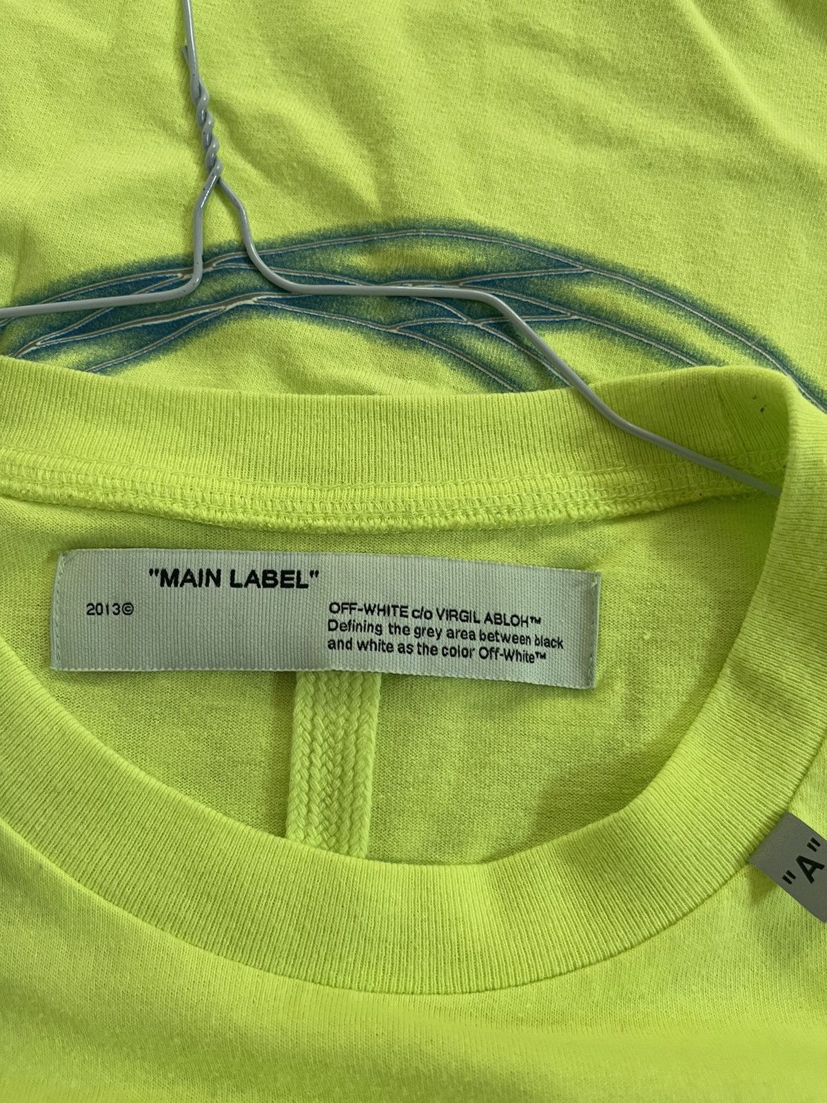 Off-White Off white rationalism yellow TEE Size US S / EU 44-46 / 1 - 9 Thumbnail