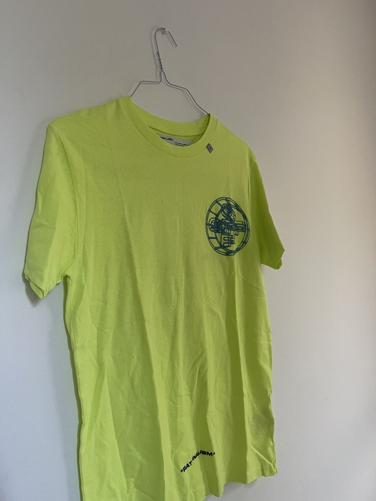 Off-White Off white rationalism yellow TEE Size US S / EU 44-46 / 1 - 6 Thumbnail