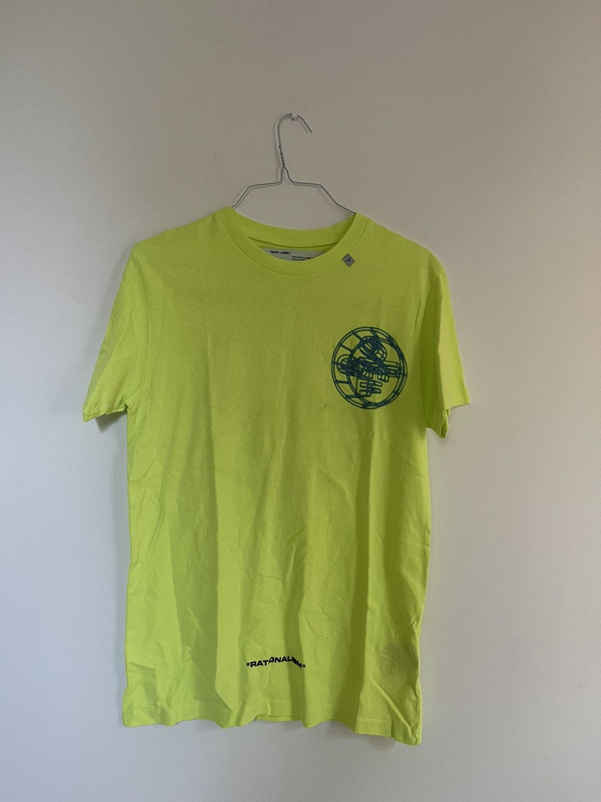 Off-White Off white rationalism yellow TEE Size US S / EU 44-46 / 1 - 5 Thumbnail