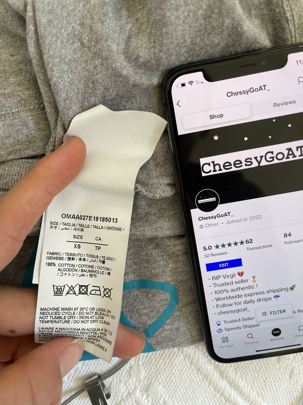 Off-White Off white triangle TEE Size US XS / EU 42 / 0 - 11 Thumbnail