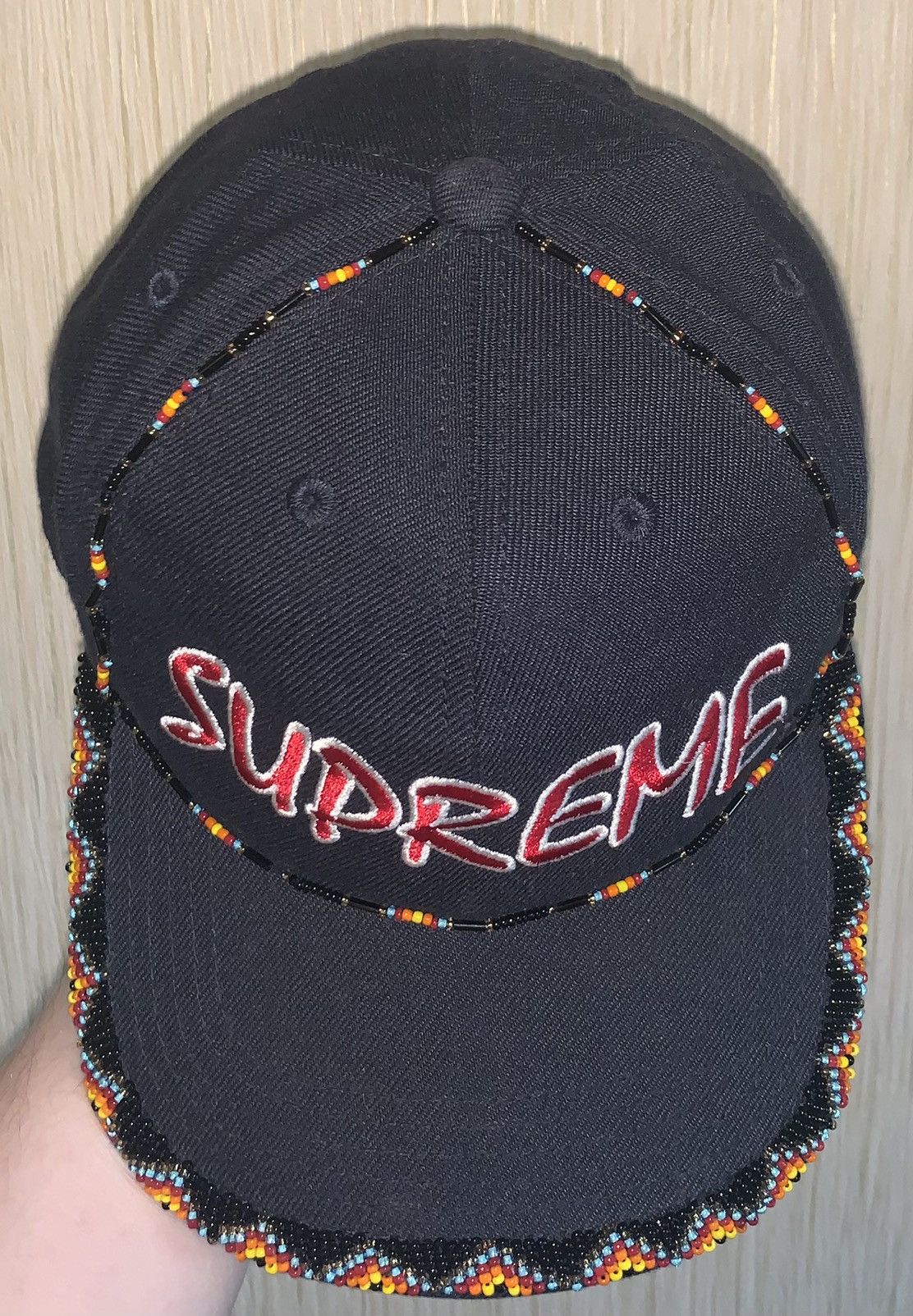 Supreme Rare Supreme SS19 beaded 6 panel cap Size ONE SIZE - 3 Thumbnail