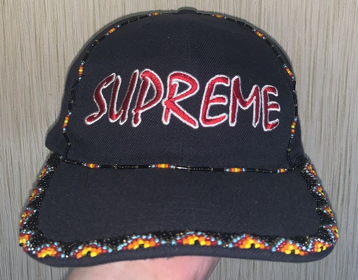 Supreme Rare Supreme SS19 beaded 6 panel cap Size ONE SIZE - 2 Thumbnail