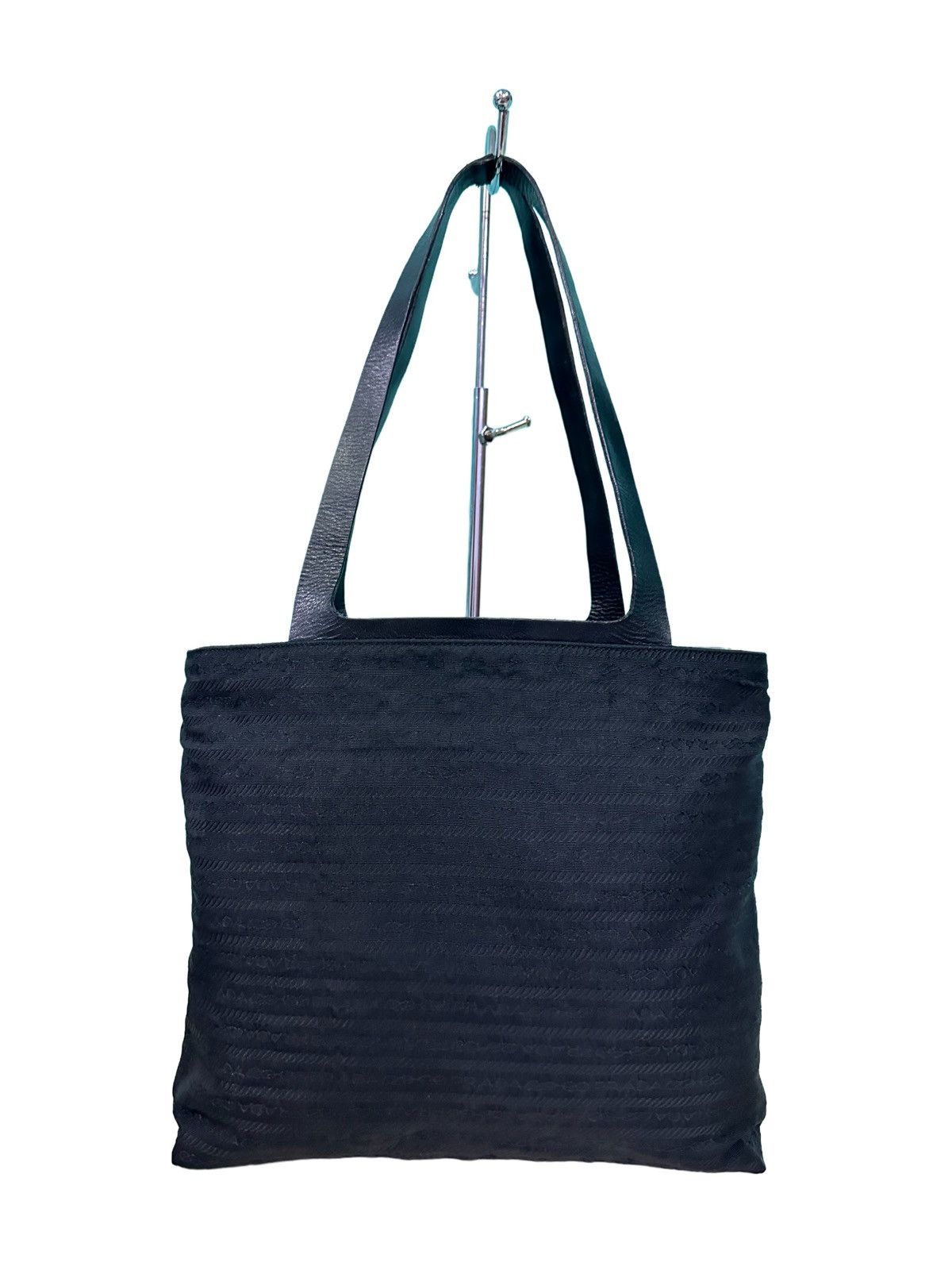 Prada RARE VINTAGE PRADA BLACK TOTE BAG Size ONE SIZE - 2 Thumbnail