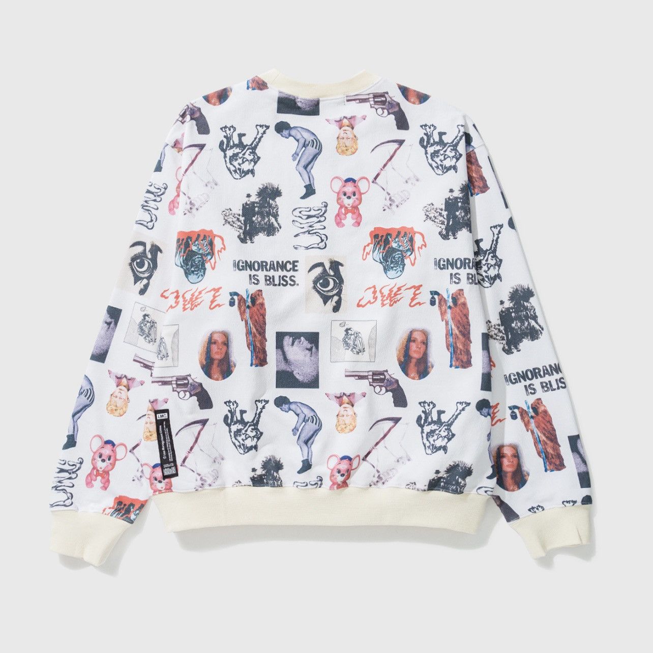 Japanese Brand LMC Collage Sweater Size US L / EU 52-54 / 3 - 2 Thumbnail