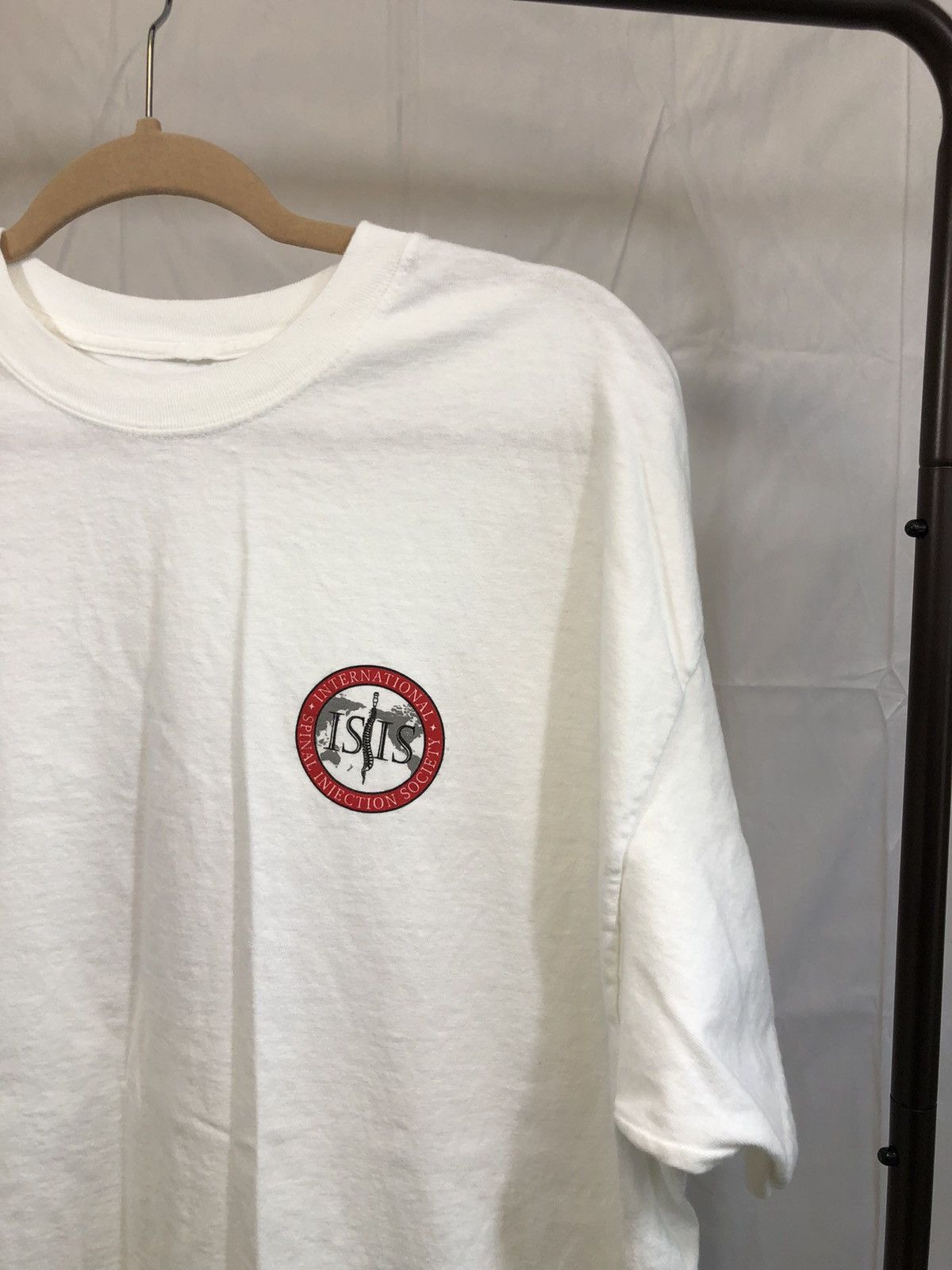 Vintage Spinal Injection Society Needle Tee Size US XL / EU 56 / 4 - 4 Thumbnail