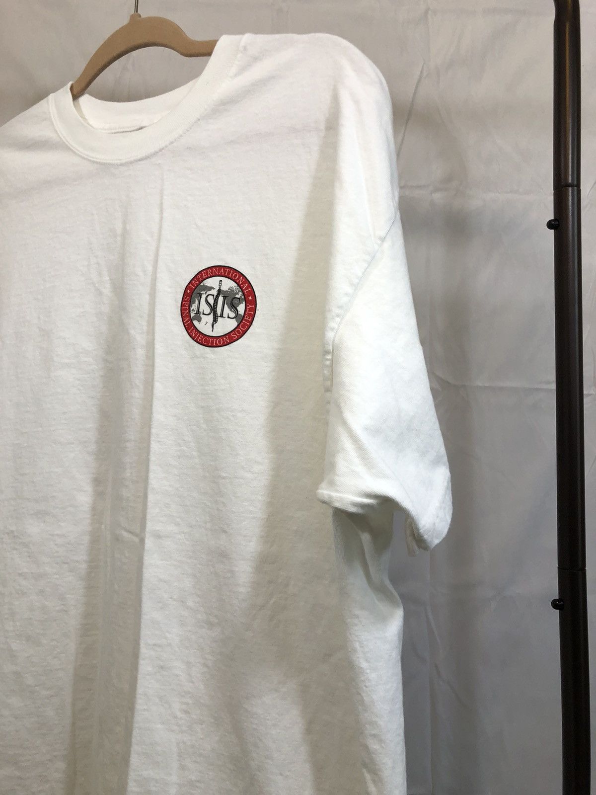 Vintage Spinal Injection Society Needle Tee Size US XL / EU 56 / 4 - 9 Thumbnail
