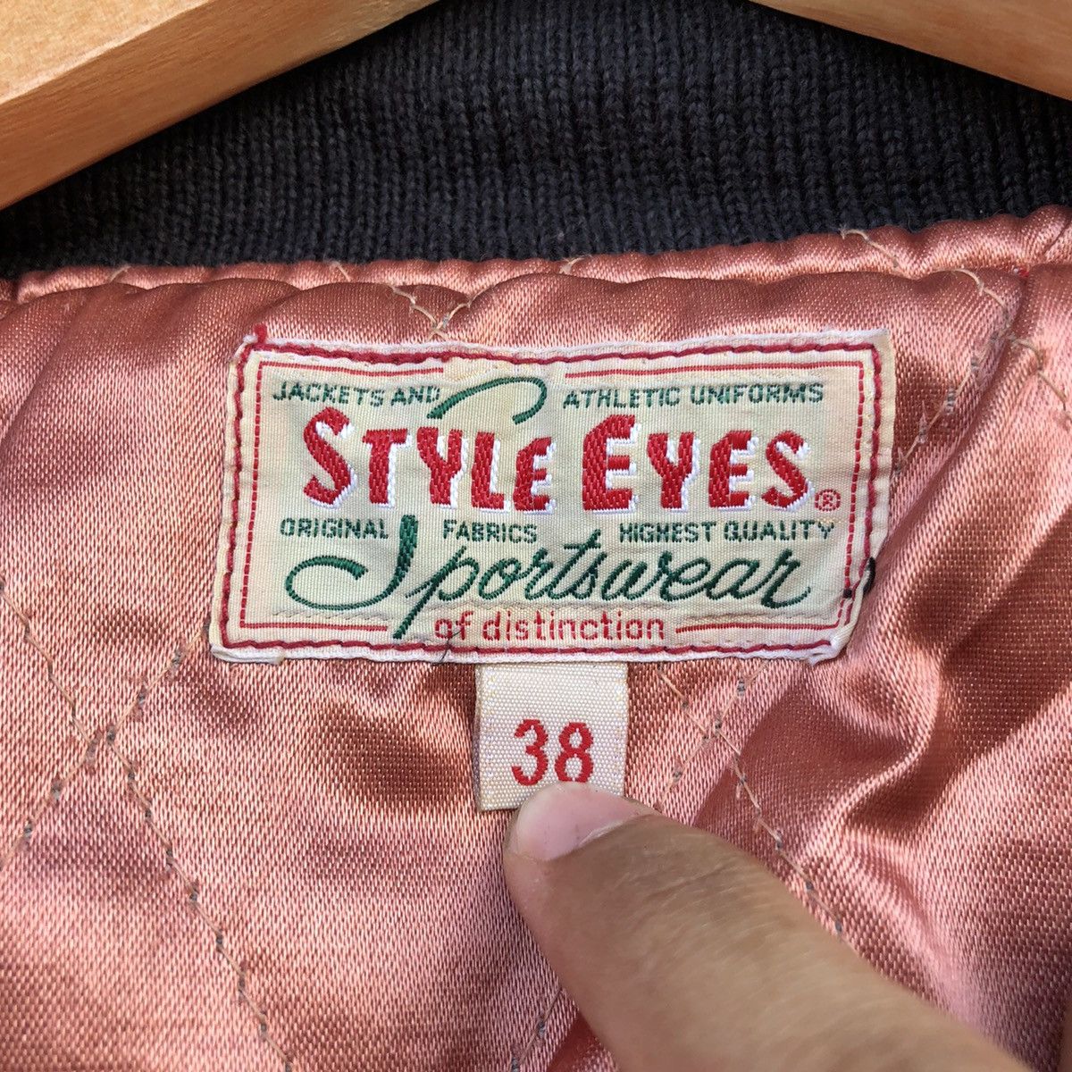 Buzz Rickson's RRL Lewiston A-Team 1973 varsity jacket sleeve leather Size US S / EU 44-46 / 1 - 6 Thumbnail