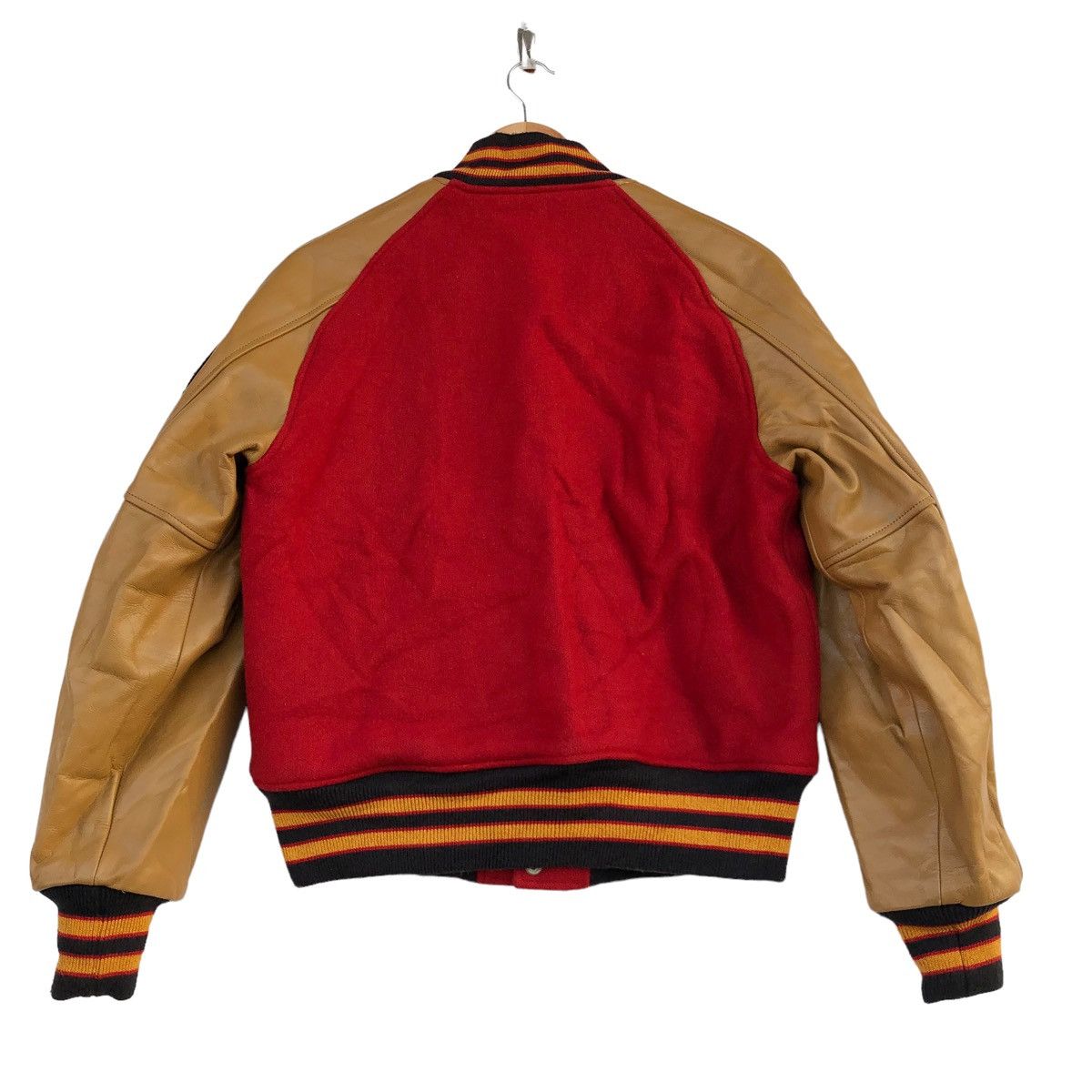 Buzz Rickson's RRL Lewiston A-Team 1973 varsity jacket sleeve leather Size US S / EU 44-46 / 1 - 4 Thumbnail