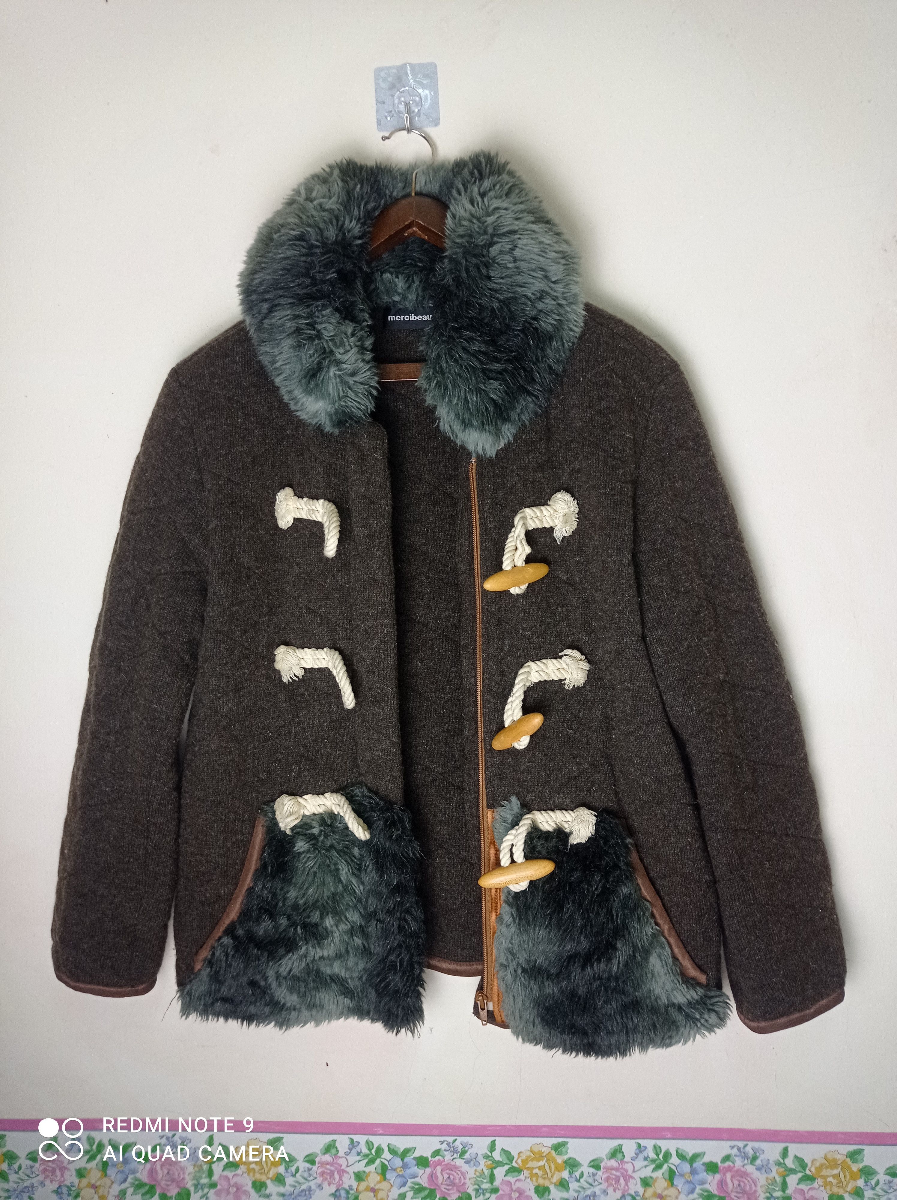Issey Miyake Vtg ISSEY MIYAKE MERCIBEAUCOUP Duffle Coat Size S / US 4 / IT 40 - 2 Thumbnail