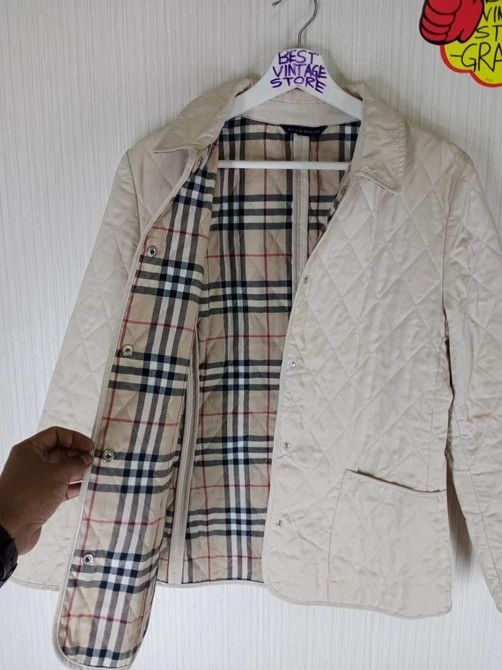 Burberry Burberry London Quilted Nova Check Tartan Lined Jacket Size US XS / EU 42 / 0 - 2 Thumbnail