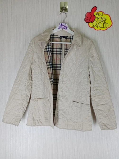 Burberry Burberry London Quilted Nova Check Tartan Lined Jacket Size US XS / EU 42 / 0 - 1 Thumbnail