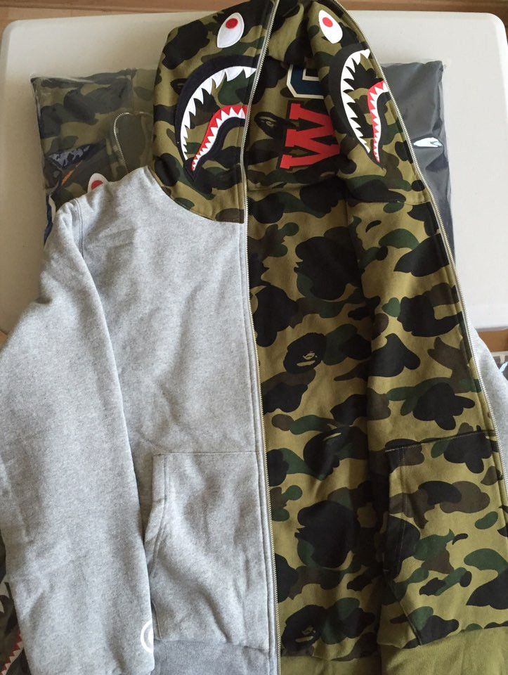 Reversible Shark Full Zipup