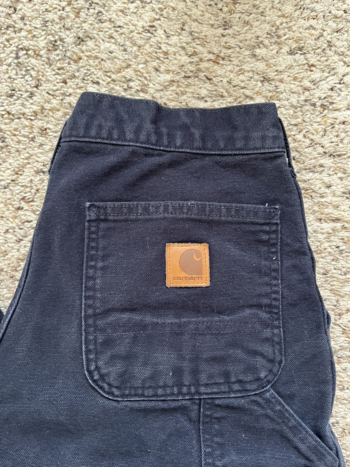 Carhartt × Vintage Navy Carhartt Carpenter Pants Size US 30 / EU 46 - 2 Thumbnail