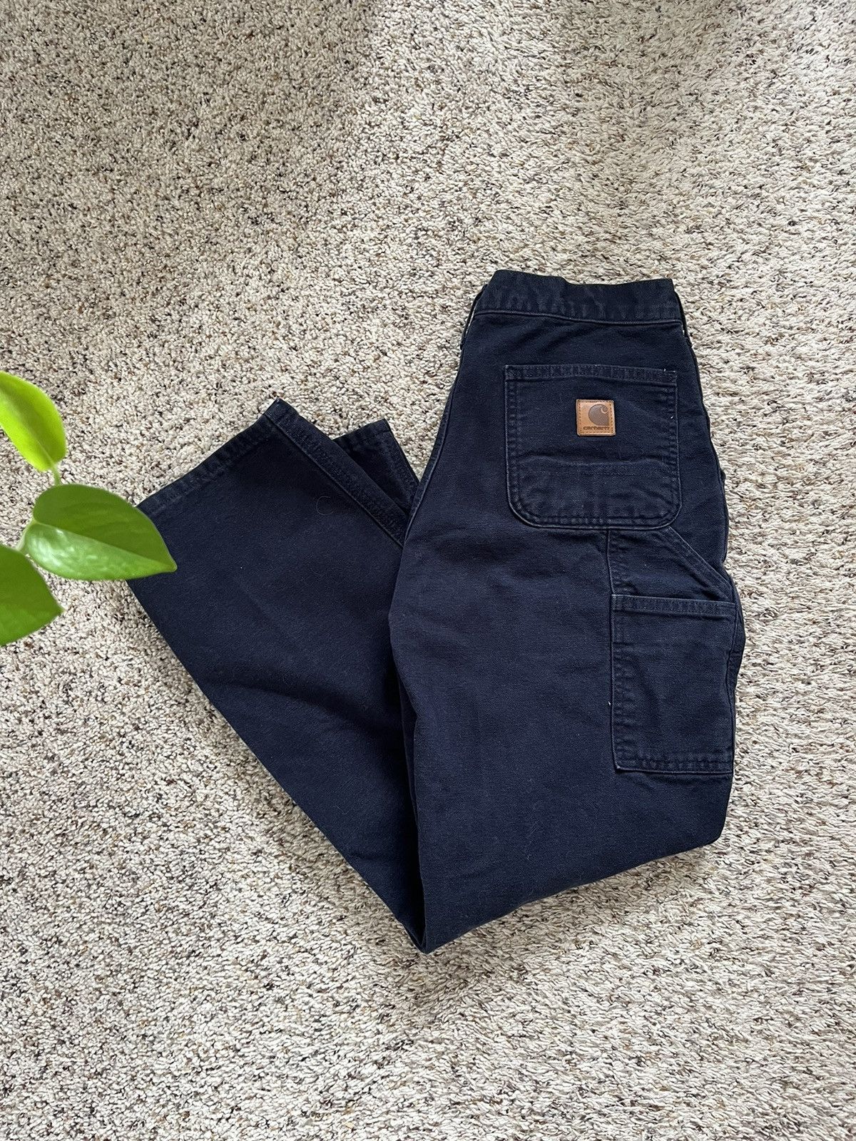 Carhartt × Vintage Navy Carhartt Carpenter Pants Size US 30 / EU 46 - 1 Thumbnail