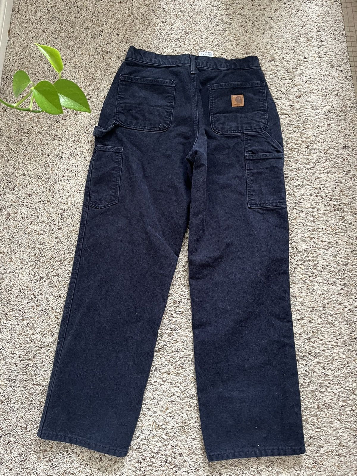 Carhartt × Vintage Navy Carhartt Carpenter Pants Size US 30 / EU 46 - 4 Thumbnail