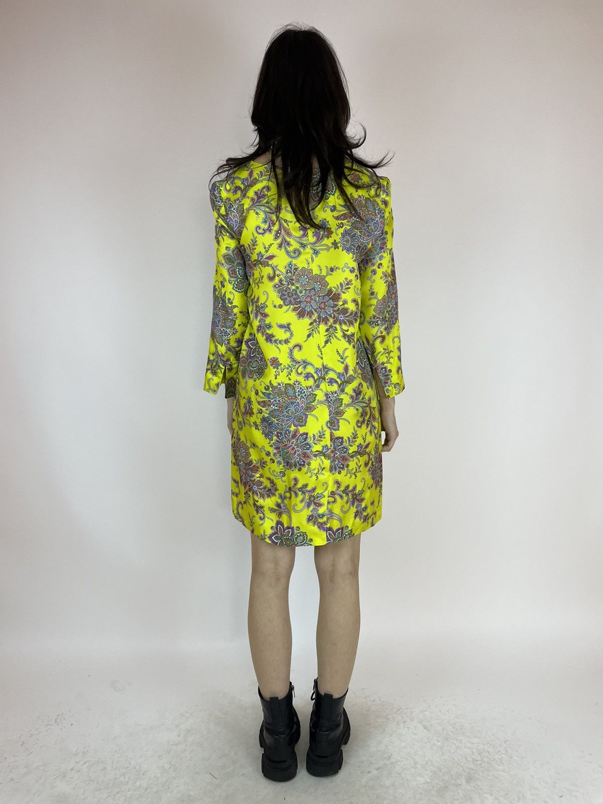 Zara ZARA HOME SILK Floral dress relaxed tunic Womens size M Size M / US 6-8 / IT 42-44 - 6 Thumbnail