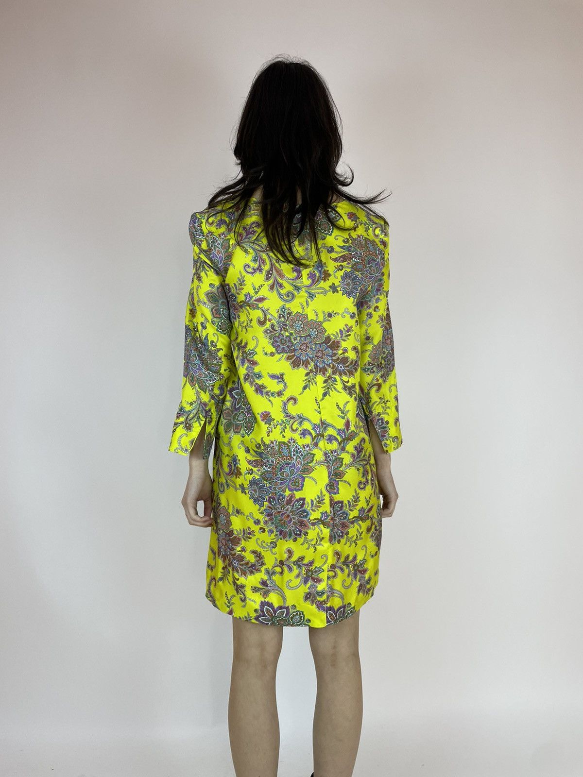 Zara ZARA HOME SILK Floral dress relaxed tunic Womens size M Size M / US 6-8 / IT 42-44 - 5 Thumbnail