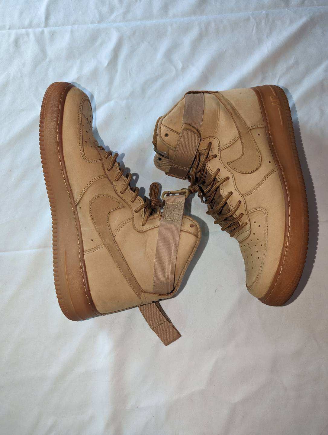 Nike Nike Air Force 1 High '07 Wheat Flax Size US 10.5 / EU 43-44 - 4 Thumbnail