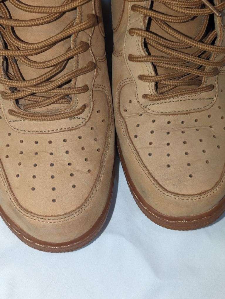 Nike Nike Air Force 1 High '07 Wheat Flax Size US 10.5 / EU 43-44 - 9 Thumbnail