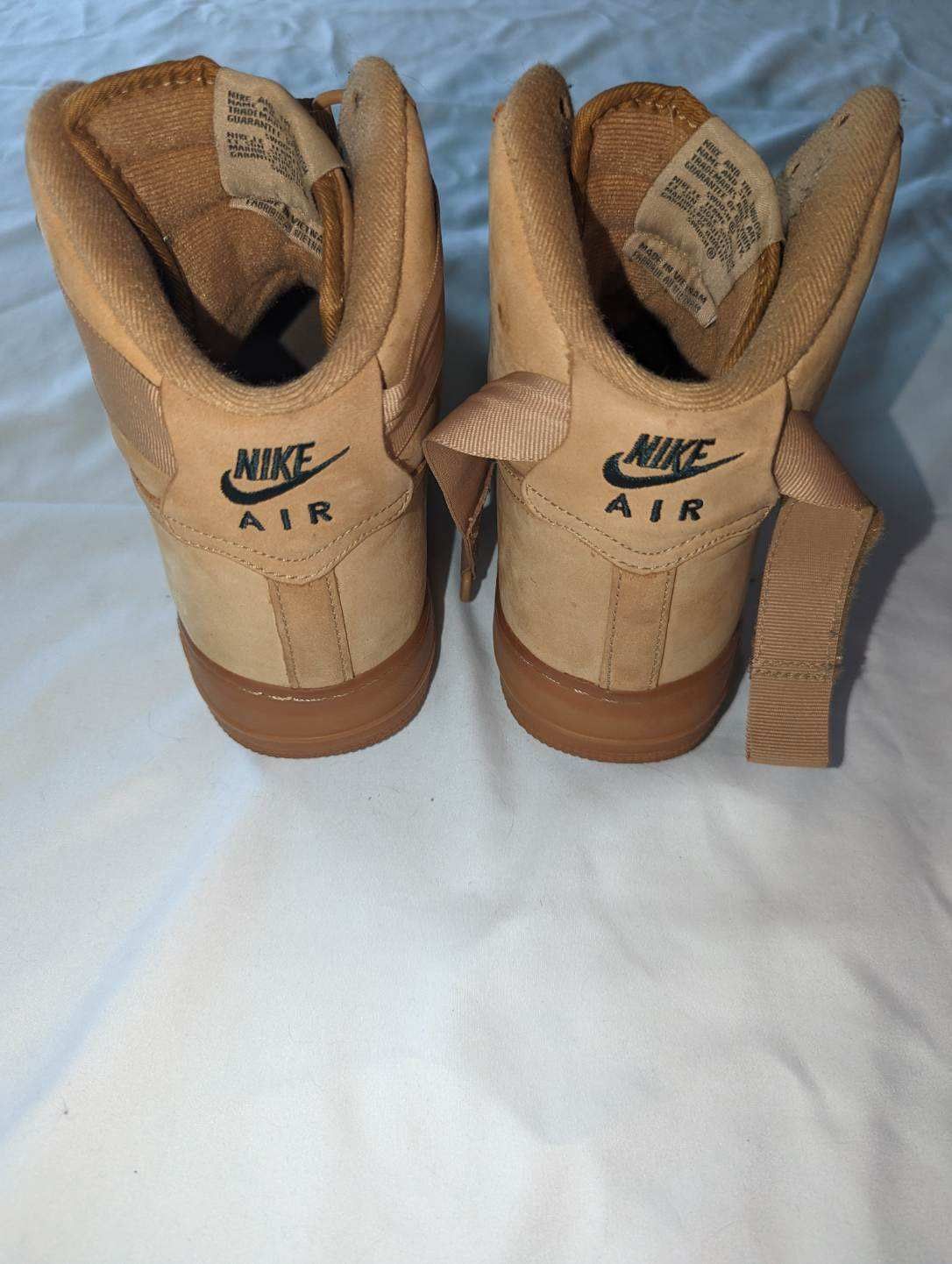 Nike Nike Air Force 1 High '07 Wheat Flax Size US 10.5 / EU 43-44 - 6 Thumbnail