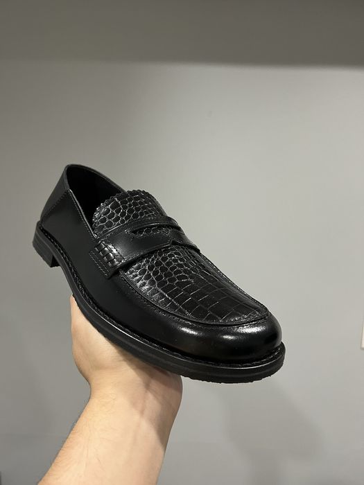 Eytys Eytys Otello Black Croc Loafers | Grailed