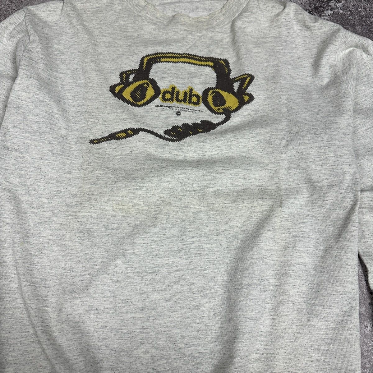Band Tees Vintage 90s Dub high fidelity production longsleev music y2k Size US L / EU 52-54 / 3 - 4 Thumbnail