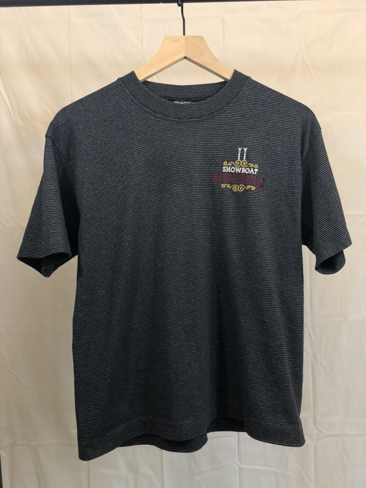 Vintage Distressed Branson Belle River Boat Stripe Tee Size US M / EU 48-50 / 2 - 1 Thumbnail