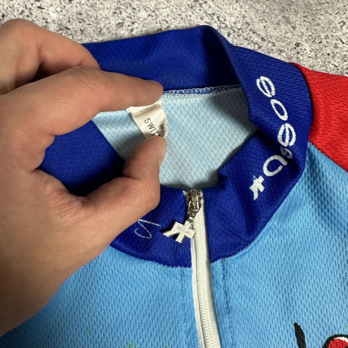 Vintage Vintage 90s Assos Velo Sol Baumeler Reisen Cycling jersey L Size US L / EU 52-54 / 3 - 11 Thumbnail