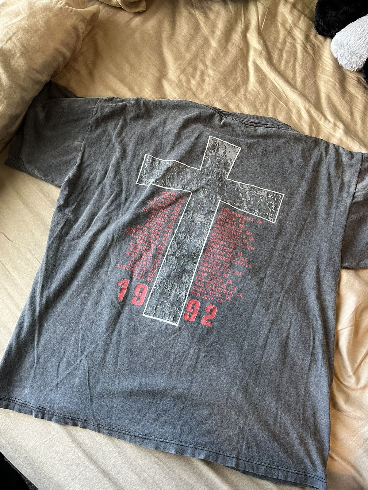 Black Sabbath × Brockum × Vintage Crazy Vintage Black Sabbath Tee Size US XL / EU 56 / 4 - 4 Thumbnail