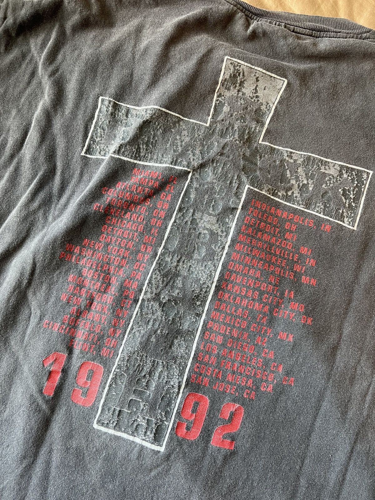 Black Sabbath × Brockum × Vintage Crazy Vintage Black Sabbath Tee Size US XL / EU 56 / 4 - 5 Thumbnail