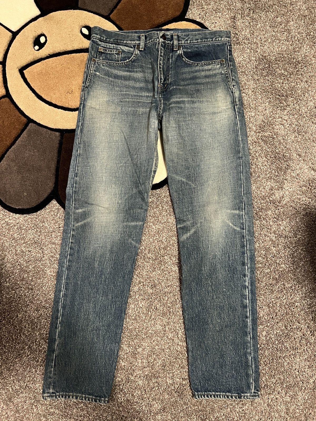 Saint Laurent Blue wash denim