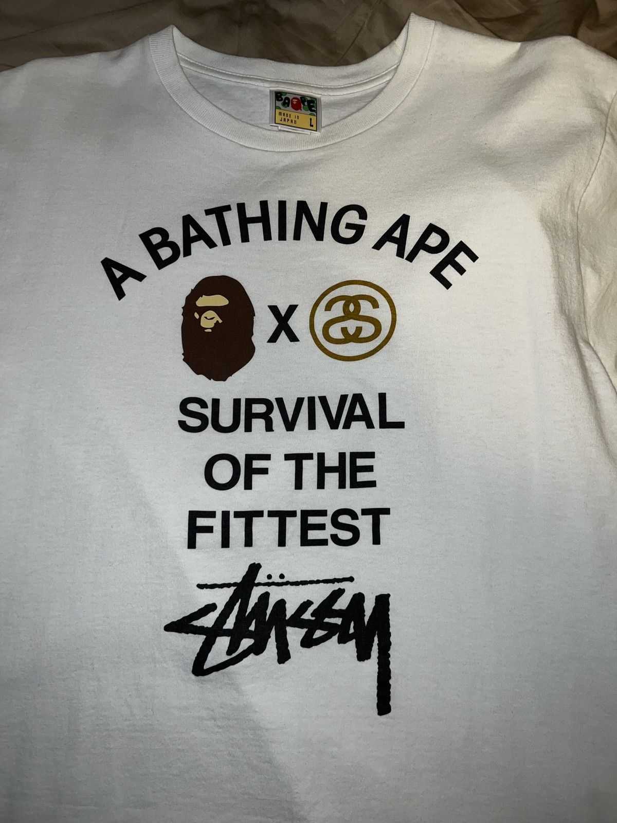 T-Shirt Bape® x Stüssy®