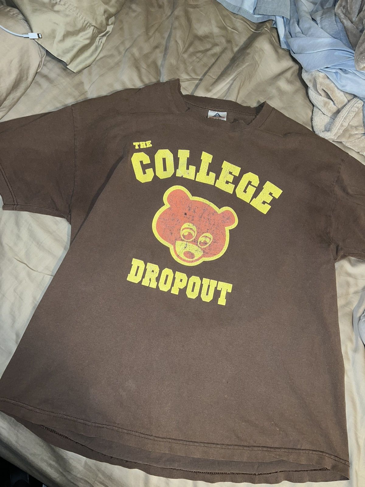 Vintage Vintage brown college dropout *most rare* Size US XL / EU 56 / 4 - 2 Thumbnail