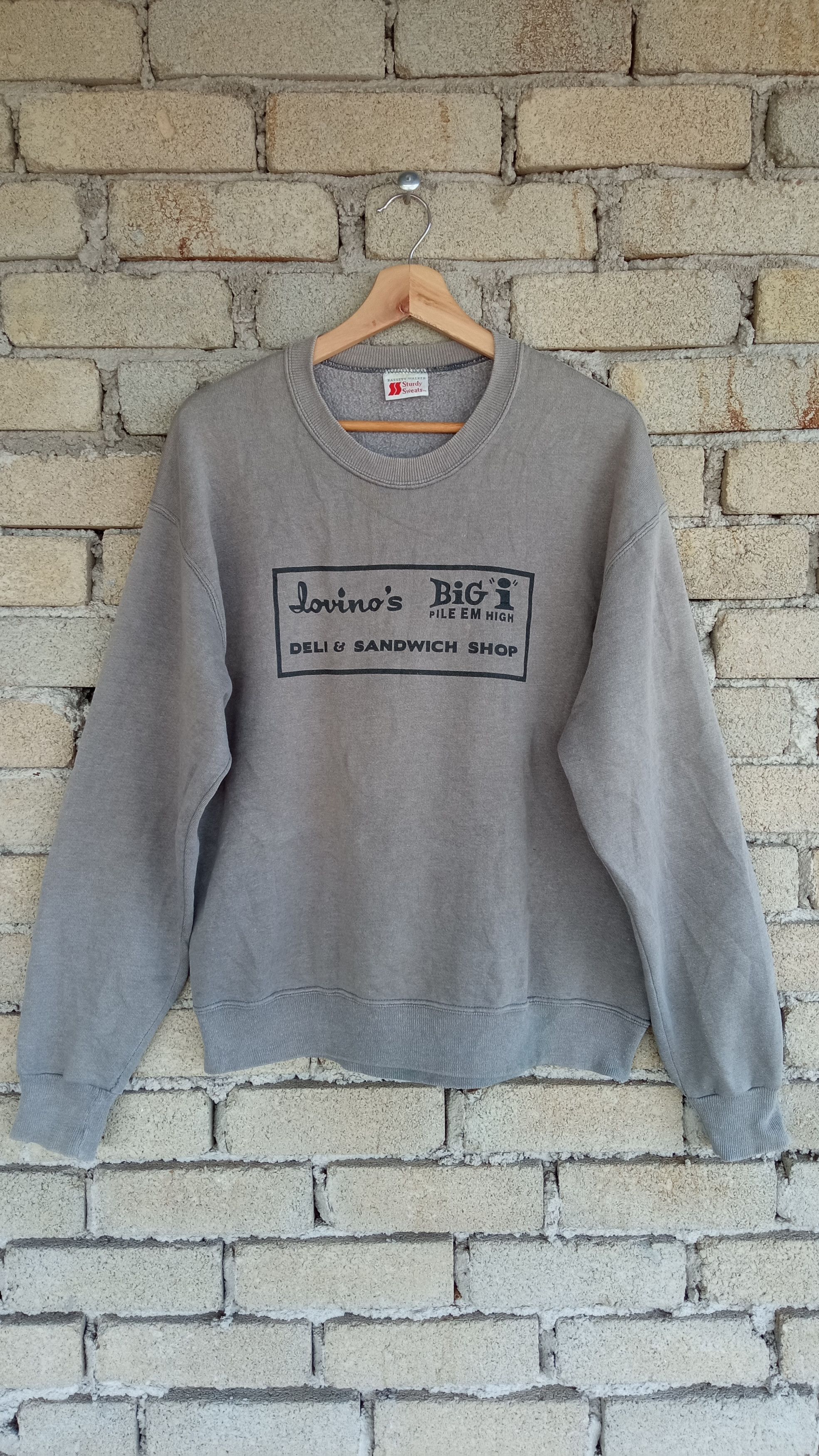 Japanese Brand × Lee × Vintage 🔥🔥Vintage Basset Walker Sturdy Sweats Sweatshirt Size US L / EU 52-54 / 3 - 1 Thumbnail