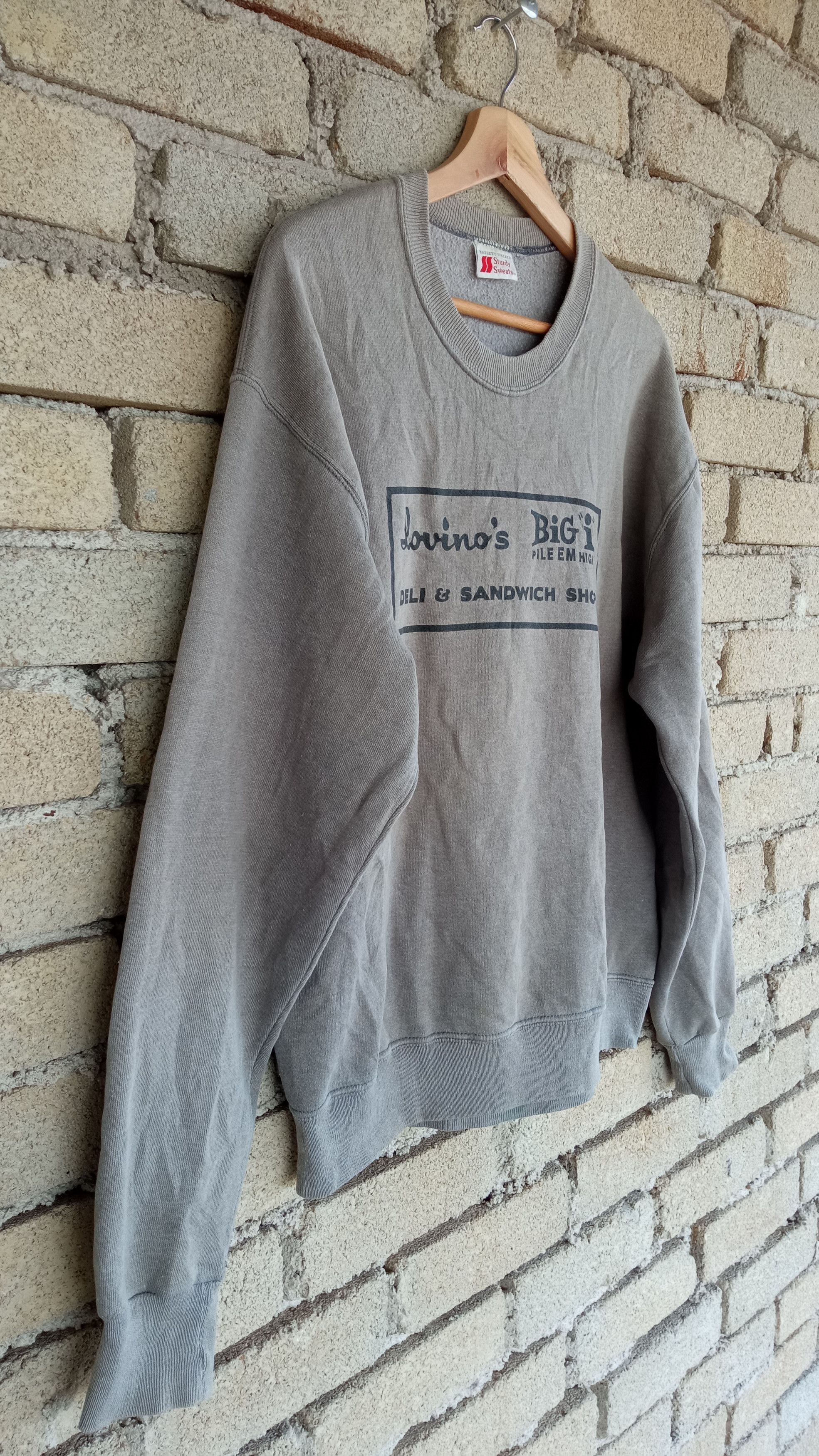 Japanese Brand × Lee × Vintage 🔥🔥Vintage Basset Walker Sturdy Sweats Sweatshirt Size US L / EU 52-54 / 3 - 4 Thumbnail