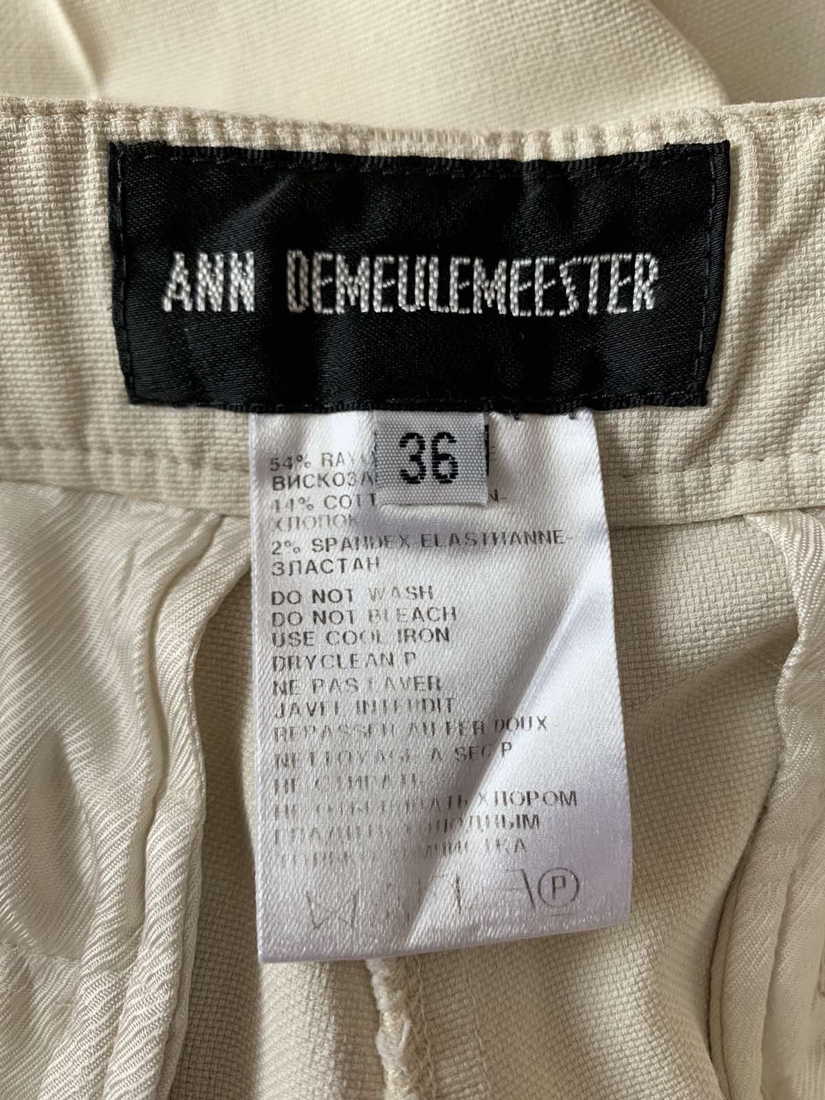 Ann Demeulemeester 🌸🌸 Ann Demeulemeester Beige Classic Pants Size 30" / US 8 / IT 44 - 3 Thumbnail