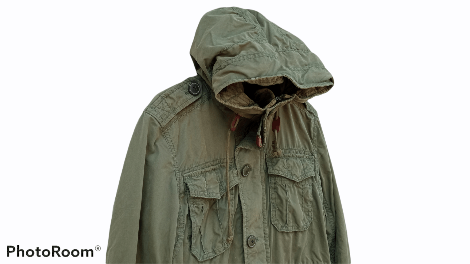 Japanese Brand 🔥🔥Whoau California Vintage Style Military Hoodie Jacket Size US M / EU 48-50 / 2 - 13 Thumbnail