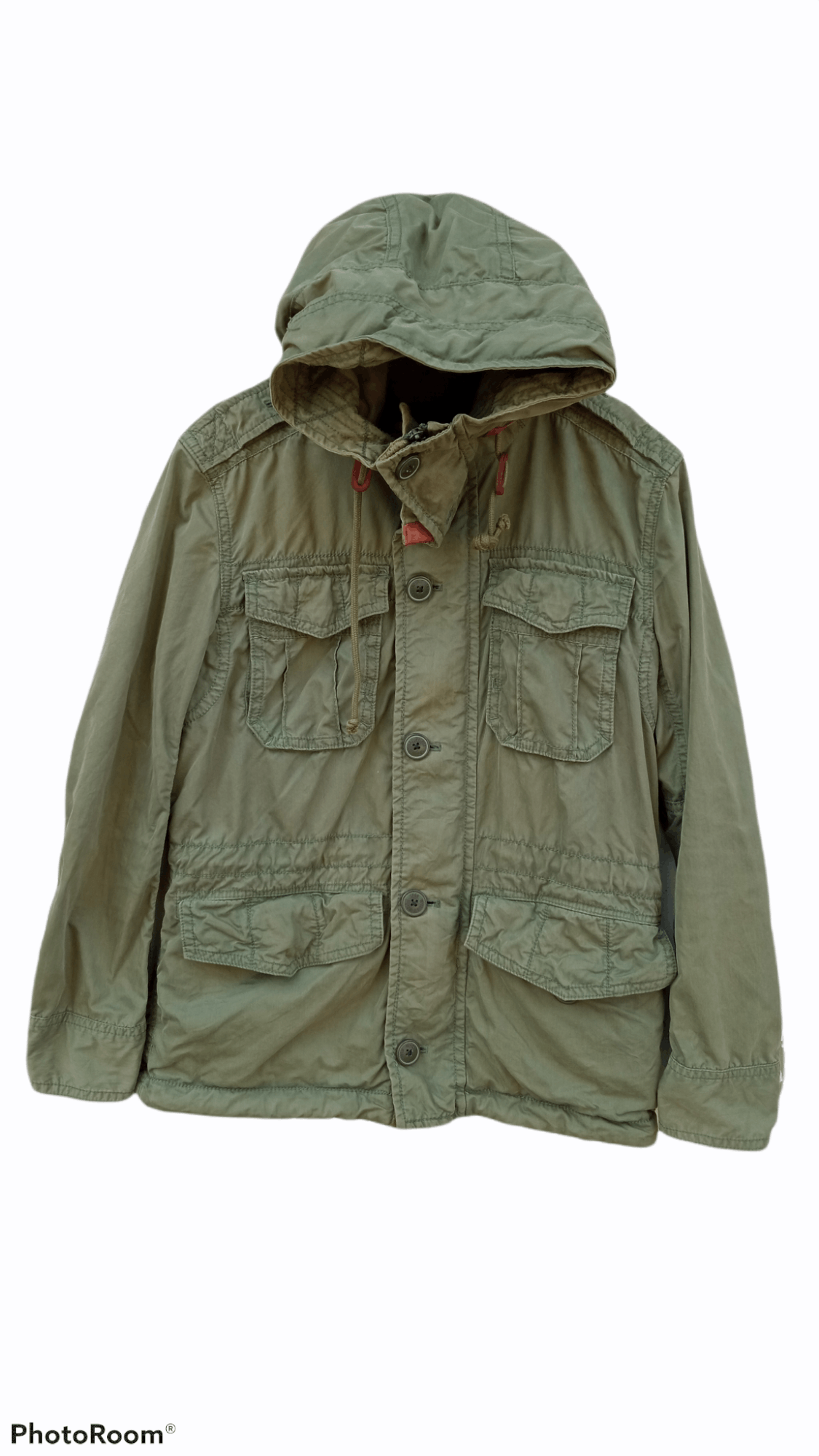 Japanese Brand 🔥🔥Whoau California Vintage Style Military Hoodie Jacket Size US M / EU 48-50 / 2 - 1 Thumbnail