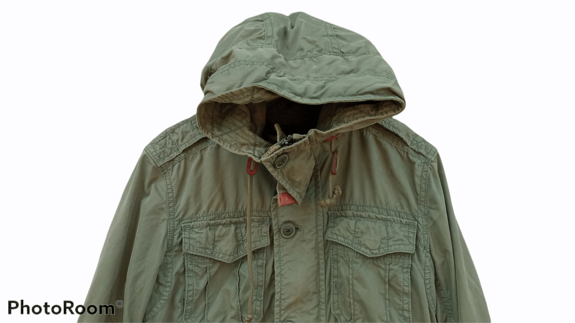 Japanese Brand 🔥🔥Whoau California Vintage Style Military Hoodie Jacket Size US M / EU 48-50 / 2 - 10 Thumbnail