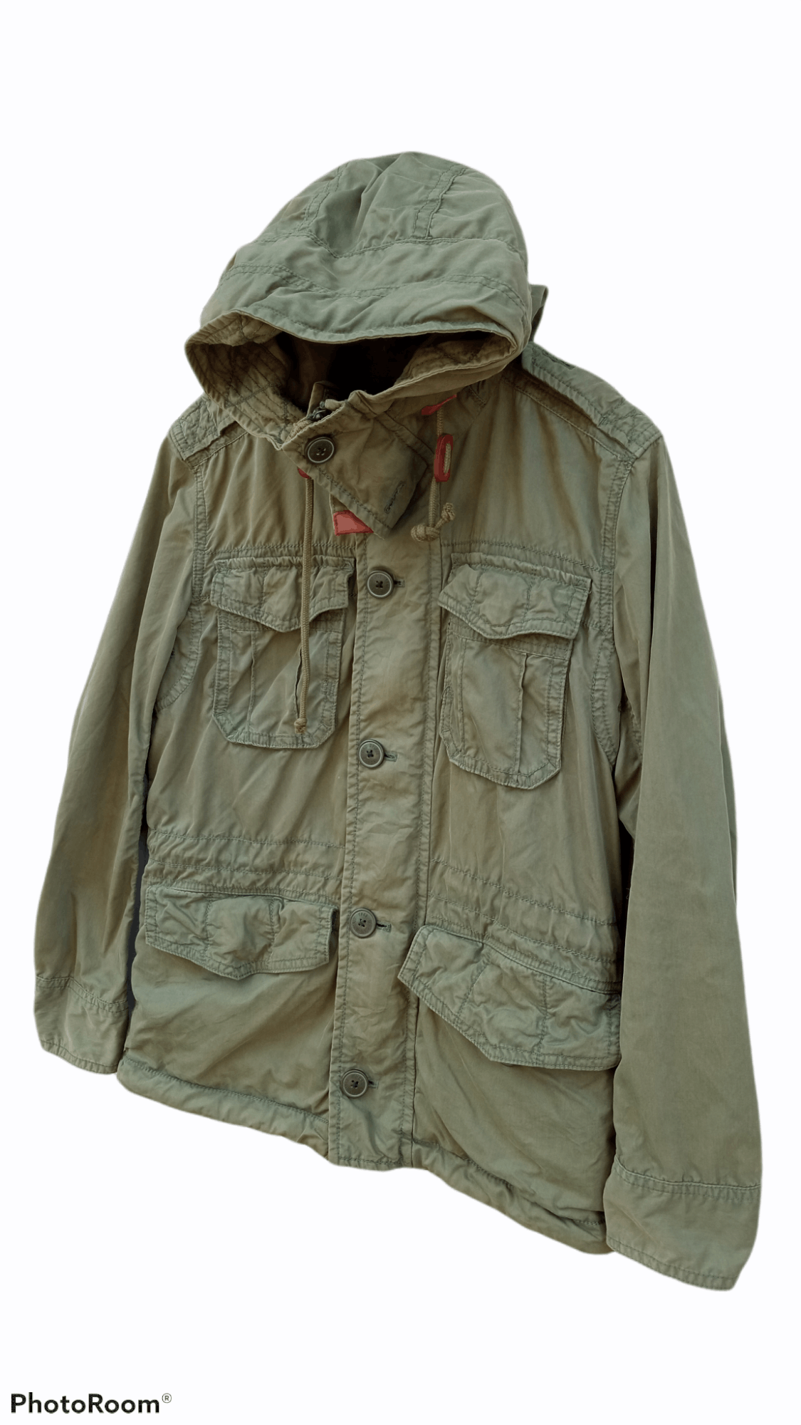 Japanese Brand 🔥🔥Whoau California Vintage Style Military Hoodie Jacket Size US M / EU 48-50 / 2 - 3 Thumbnail