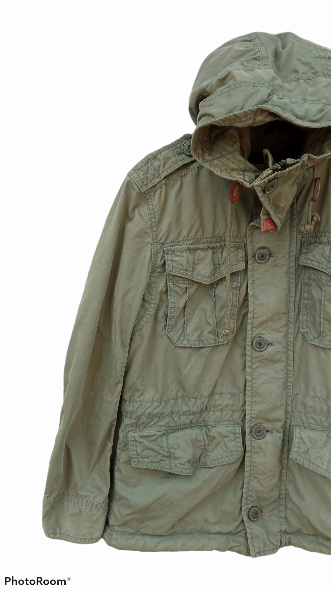 Japanese Brand 🔥🔥Whoau California Vintage Style Military Hoodie Jacket Size US M / EU 48-50 / 2 - 5 Thumbnail