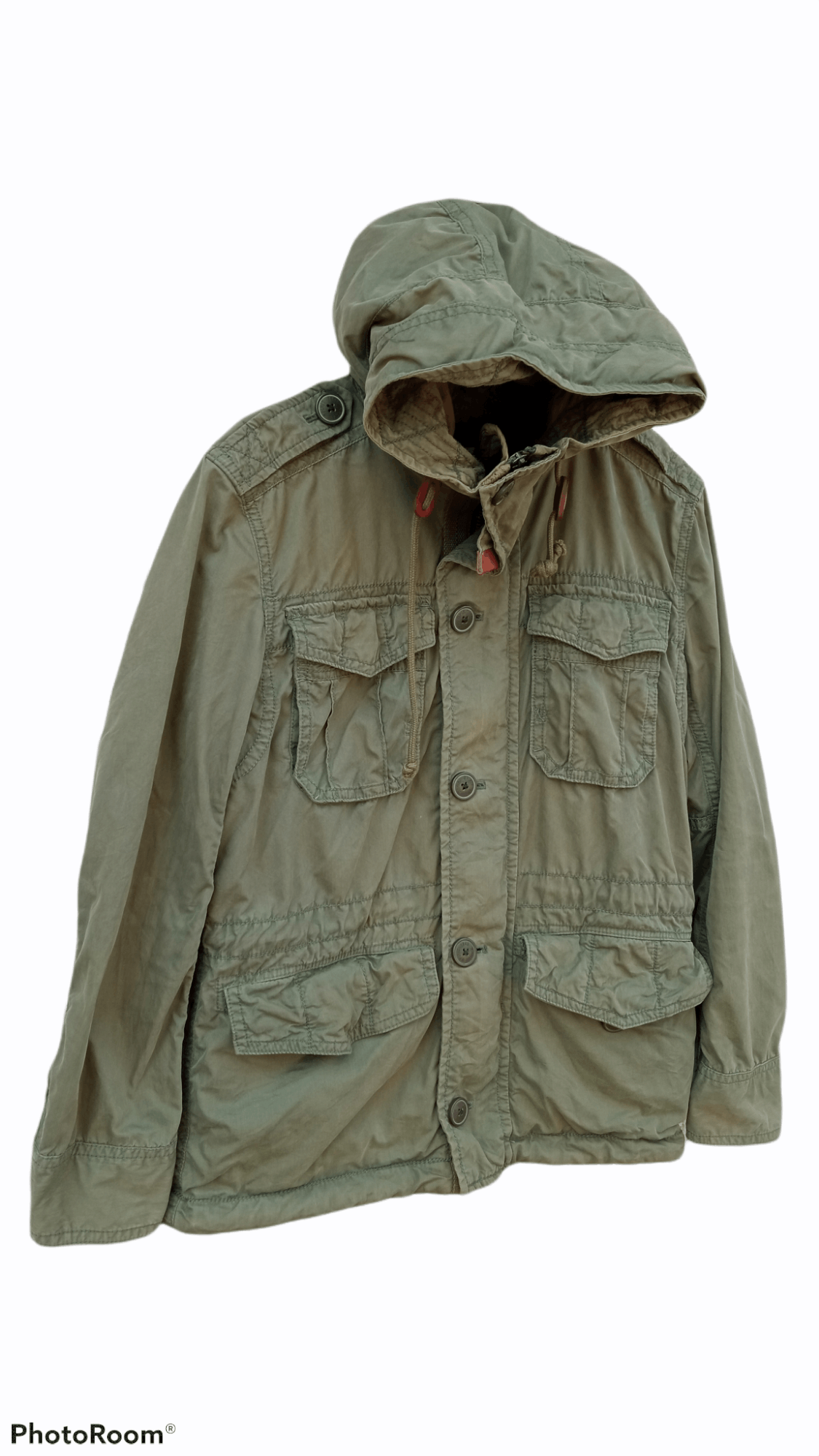 Japanese Brand 🔥🔥Whoau California Vintage Style Military Hoodie Jacket Size US M / EU 48-50 / 2 - 2 Thumbnail
