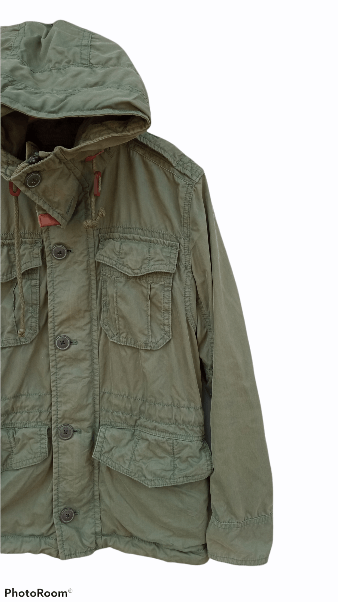 Japanese Brand 🔥🔥Whoau California Vintage Style Military Hoodie Jacket Size US M / EU 48-50 / 2 - 4 Thumbnail